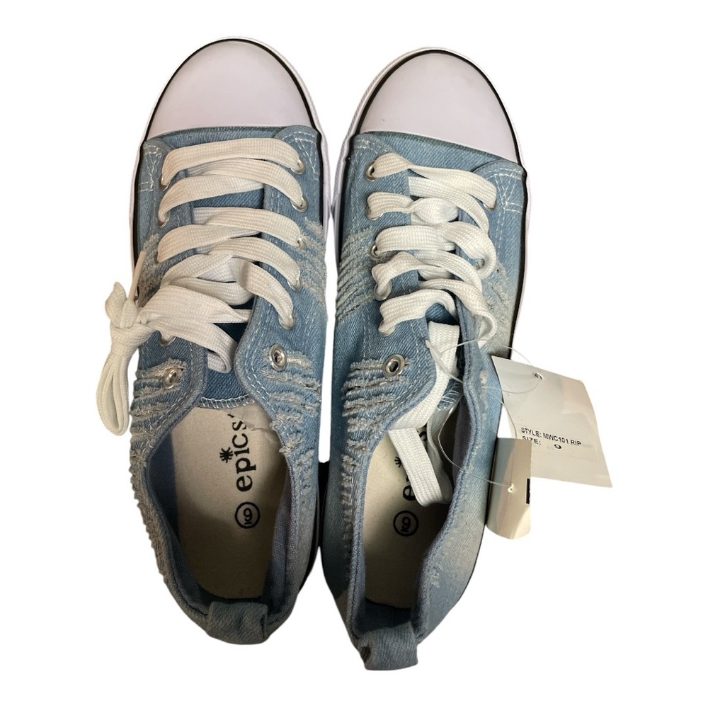 •Epicstep Denim Tennis Shoes - Picture 3 of 5
